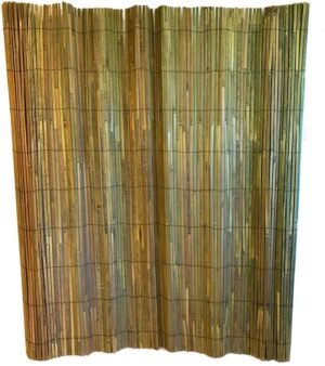 Bamboo Slat Fence, 5'H x 14'L