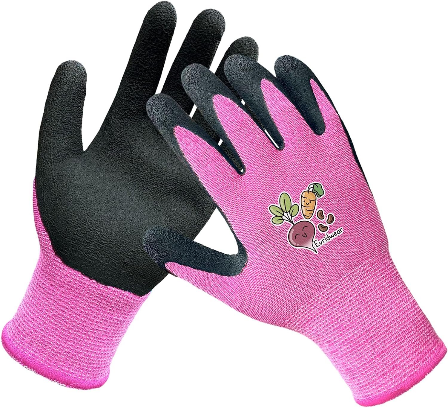 Evridwear Kids Gardening Gloves for Boys Girls Outdoor Yard Work,Planting Evridwear Kids Gardening Gloves for Boys Girls Outdoor Yard Work,Planting (3-12 years)