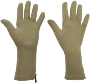 Foxgloves Grip Gardening Gloves – Over the wrist protection with silicone grip ovals on palm