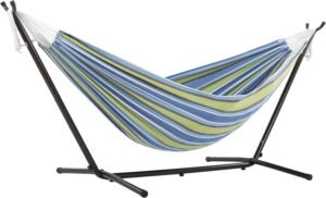 Vivere UHSDO9-24 Hammock, Oasis with Charcoal Frame