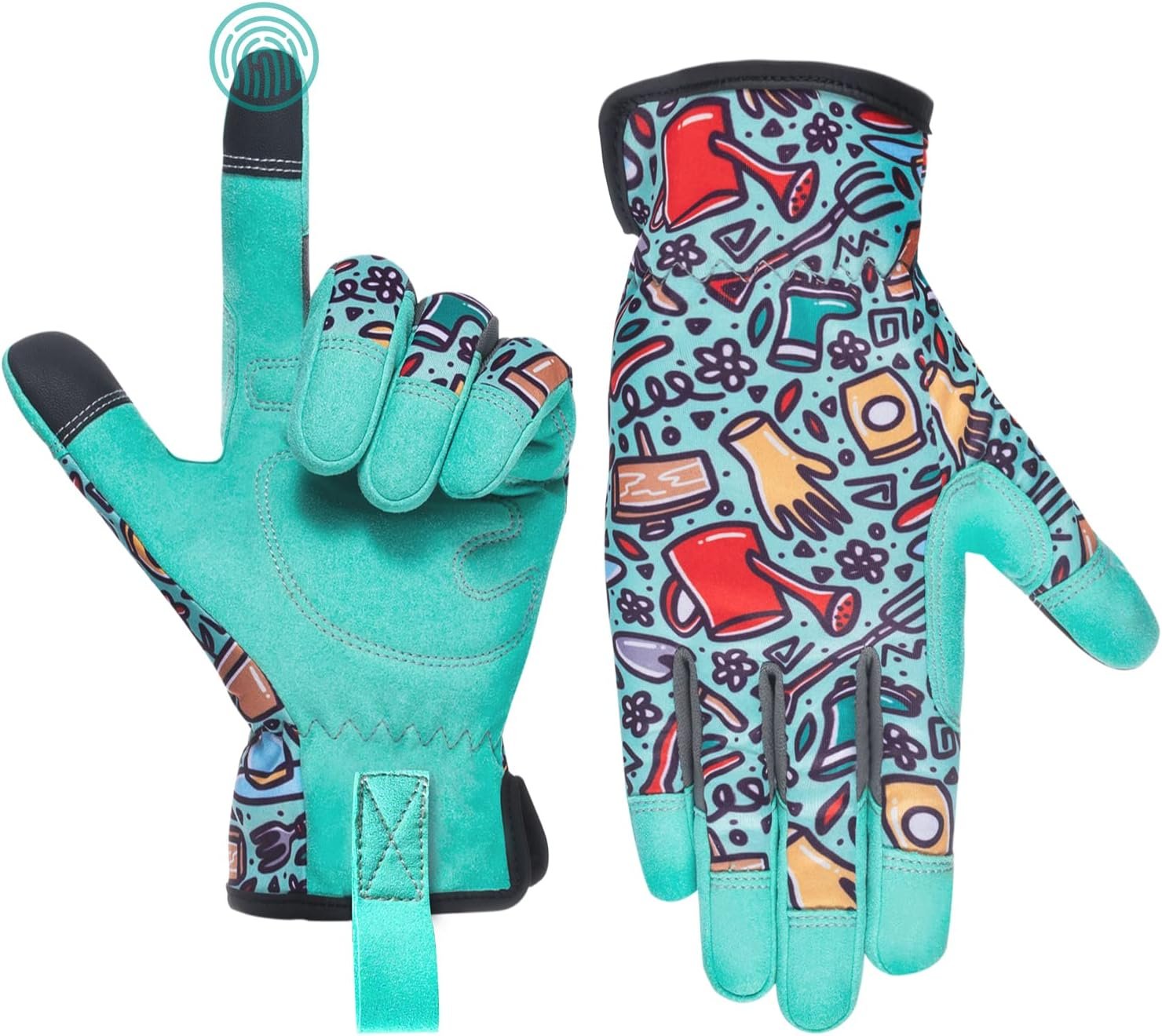 toolant Gardening Gloves for Women, Thorn Proof Garden Gloves for toolant Gardening Gloves for Women, Thorn Proof Garden Gloves for Yard Work, Breathable and Touchscreen, Gift for Gardeners, Medium