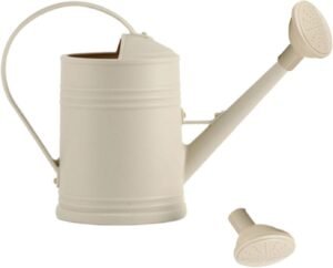 Watering Can Gardening Tool Houseplants Holder Plants Sprinkler Sprinkling Can for Garden Balcony Outdoor Plants Home Indoor, Beige