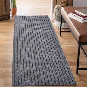 2' x 6' Runner Rugs with Rubber Backing, Outdoor Indoor Utility Non Slip Carpet Rug Runner for Hallway, Custom Size Area Rugs Mat for Entryway Balcony Patio Kitchen Garage Stair Laundry