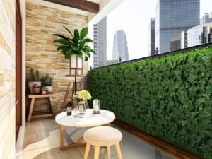 [2024 Upgrade] ColourTree 39" x 138" Artificial Ivy Privacy Fence & Grass Backdrop Wall, Faux Leaves Hedges Panels for Outdoor, Indoor Decor - 3 Years Warranty - Sturdy Backing