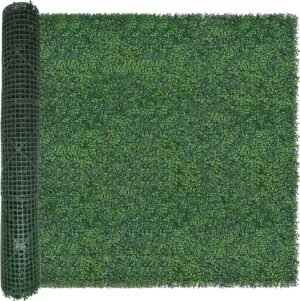Artificial Ivy Privacy Fence Wall Screen,64X120 in(53.5 sqft) UV-Anti Faux Boxwood Roll Panels Greenery Backdrop Ivy Vine Leaf Hedges Fence Panels for Indoor Outdoor Green Wall Decor