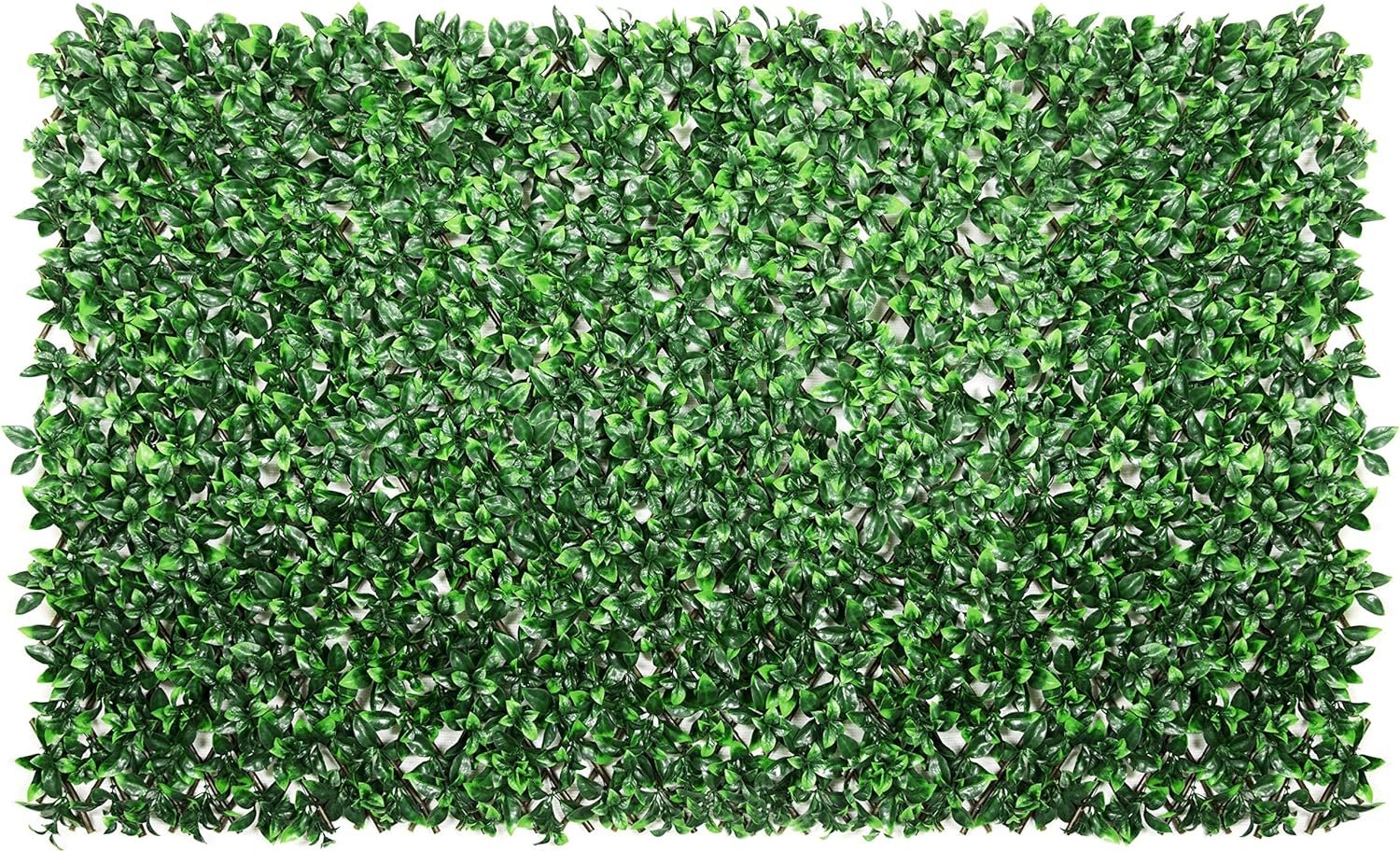 ColourTree Artificial Gardenia Expandable Fence Privacy Screen, Retractable Hedge, Faux ColourTree Artificial Gardenia Expandable Fence Privacy Screen, Retractable Hedge, Faux Trellis for Balcony, Patio, Outdoor & Home Decorations - 3 Years Warranty (1 Pack)