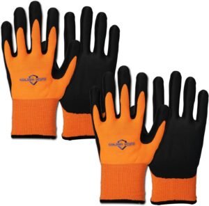 Freezer Gloves, Winter Work GLoves Screentouch Waterproof Thermal Cold Weather Gloves…