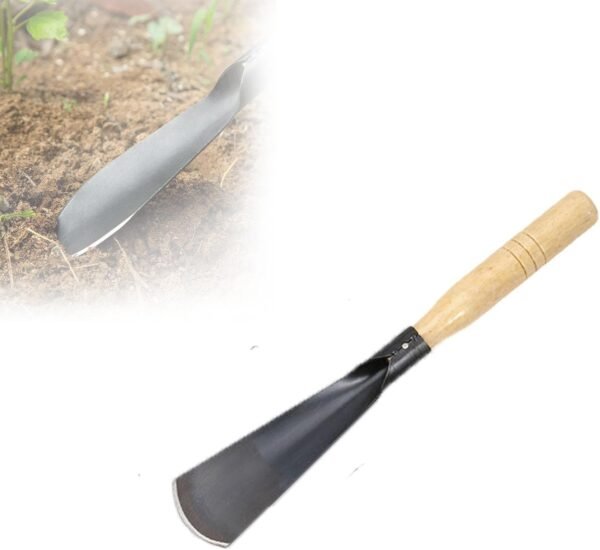 Garden Shovel, Gardening Tools, Bonsai Tools Set Gardening Mini Gadgets for Grow Vegetables and Flowers, Wooden Tools Shovels for Gardens Balcony (Flat Shovel)