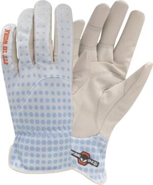 Gardener Women's Gardening Glove, Large, Light Blue