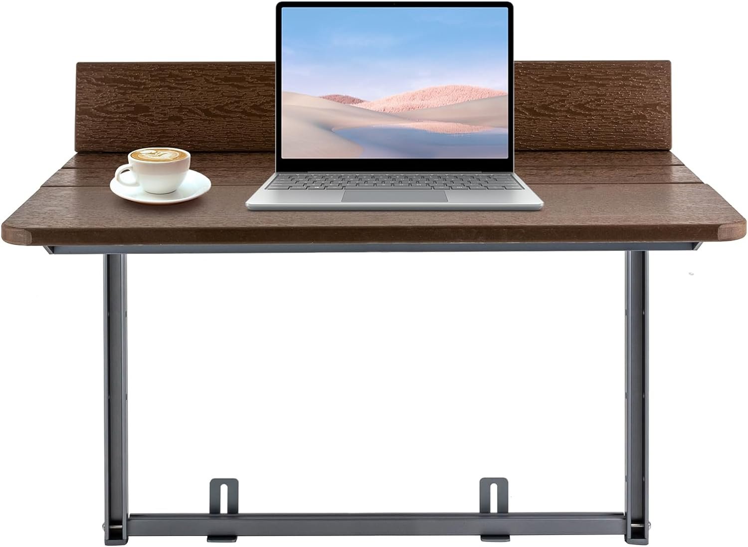 Gdrasuya10 Balcony Bar Table for Railings, Folding Balcony Hanging Table Gdrasuya10 Balcony Bar Table for Railings, Folding Balcony Hanging Table with Adjustable Height for Porch Garden Balcony Patio (Desktop Size(L x W): 31.5 x 14.5in)