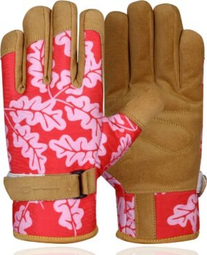 Ladies Gardening Gloves Safety Garden Utility Water Repellent Wood Work Gloves Home Mens Working Gloves