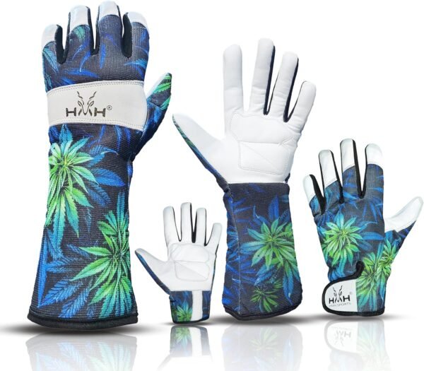 Leather Gardening Gloves For Women Men - Heavy Duty Work Gloves - Dexterity Gloves – Safety Gloves garden gloves