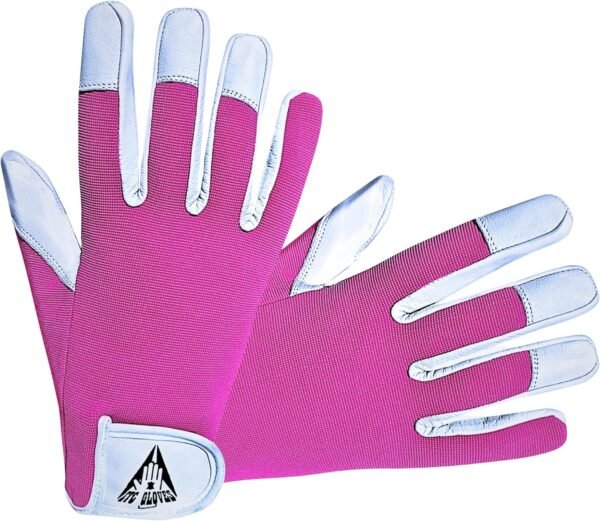 Leather Gardening Gloves For Women Thorn Proof Garden Gloves Protective Working Gloves for Weeding