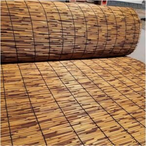 Natural Reed Fence Roll Privacy Fencing, Bamboo Balcony Privacy Screen Reed Screening, Apartments Patio Outdoor Reed Privacy Border Curtain Panels，Bamboo Fencing Privacy Decorative Backyard Divider (