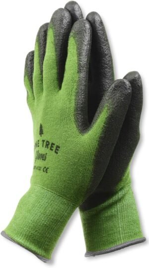 Pine Tree Tools Bamboo Garden Gloves for Women & Men - Multi-purpose Work Gloves - Breathable and Absorbent Bamboo Gloves