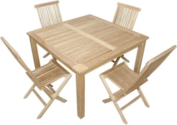 Urban Upmarket Classic Chair 7-Pieces Folding Dining Set