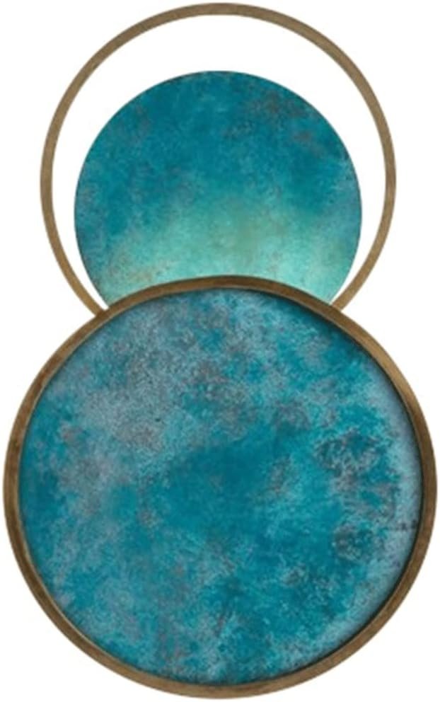 Wall Sconces Indoor Nordic Creative Brass Wall Sconces Round Emerald Wall Sconces Indoor Nordic Creative Brass Wall Sconces Round Emerald Blue Glass Wall Light Wall Mounted Lighting Fixture for Office Bedroom Balcony Kitchen Party Bathroom Apartment Hallway