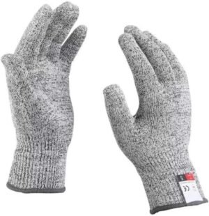 5 Level Safety Anti-Cut Work Gloves - Kitchen, Gardening, Anti-Thorn, Wear-Resistant