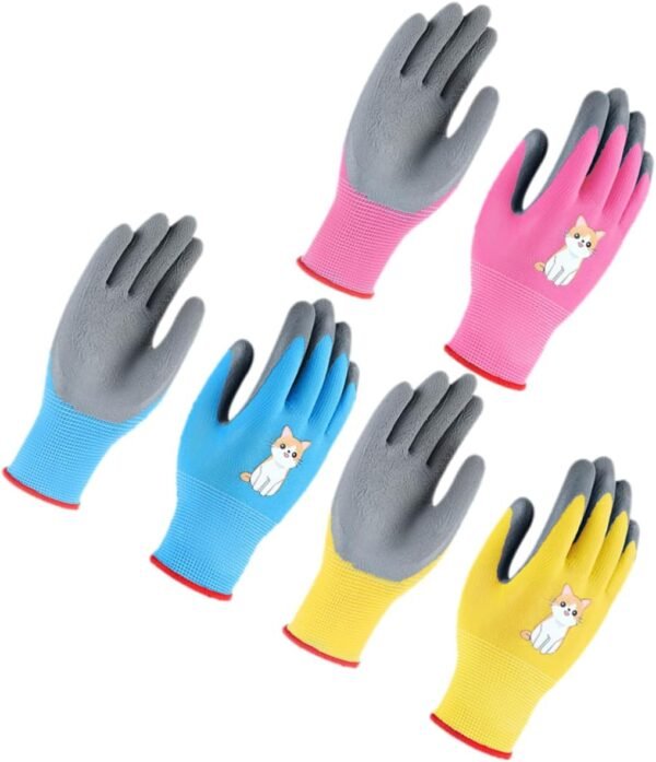 BESPORTBLE 3 Pairs Gardening Gloves Garden Weeding Gloves Working Gloves Pruning Gloves for Garden Gardener Gloves