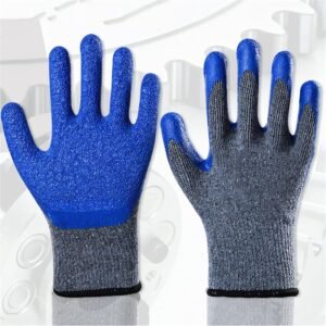 Latex Coated Grip Work Gloves for Gardening, Warehouse Package Handling,12-Pairs Pack, Resistant for Warehouse Worker Garden, Latex Free for Men and Women, Large