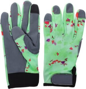 SUPVOX 1 Pair Gardening Gloves Tool Running Work Wear-resistant Sheepskin