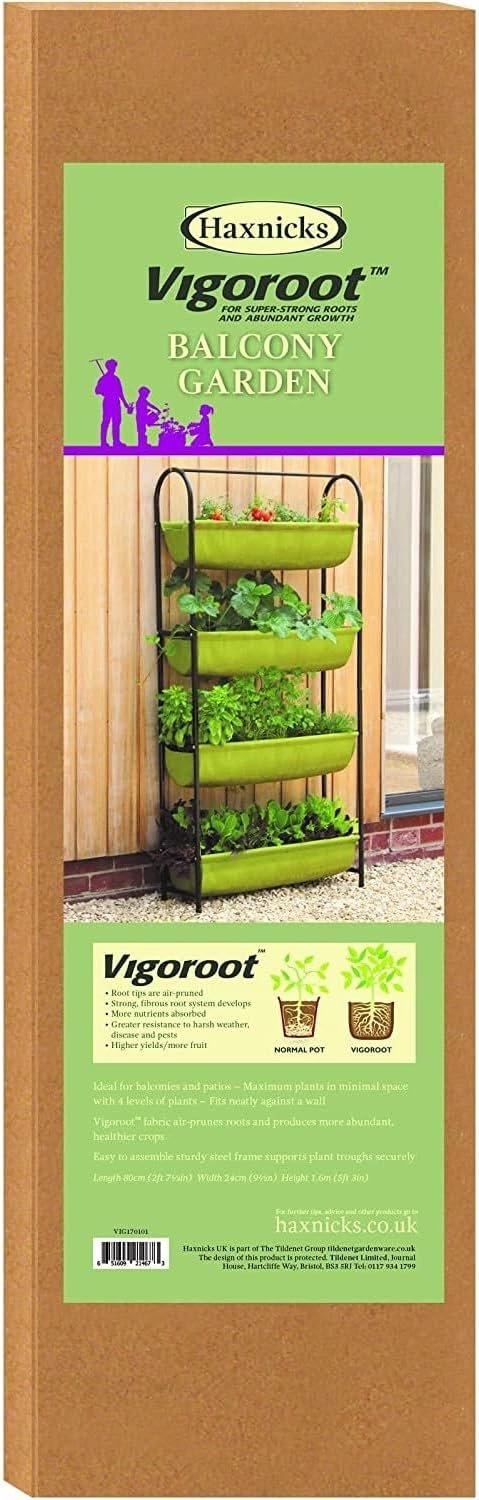 Tierra Garden - HAXNICKS VIGOROOT Balcony Garden, Green, Planter, Fabric Tierra Garden - HAXNICKS VIGOROOT Balcony Garden, Green, Planter, Fabric