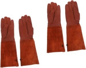 YARNOW 2 Pairs Gardening Gloves Guantes Para Womens Glives Mens Glove Garden Glove Garden Supplies Miss Light