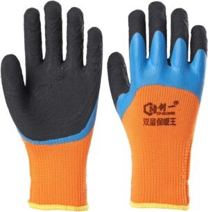 FUFU Gloves 10 Pairs of PU Coated Safety Work Gloves, Gardening Gloves, High- Performance Anti- Skid Protection, Suitable for Gardening