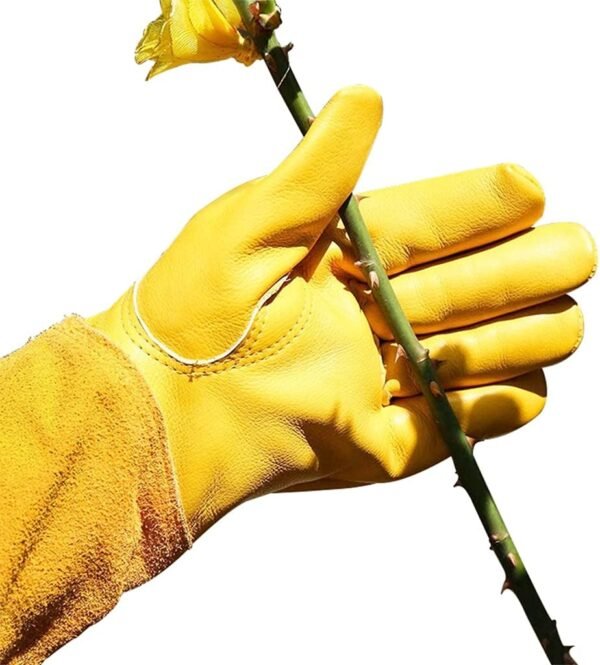 Rose Pruning Gloves Thorn Proof Gardening Gloves with Forearm Protection Durable Gauntlet Gloves for Women & Man